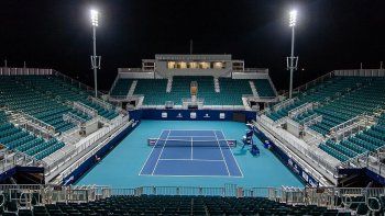 El Miami Open es uno de los torneos suspendido. El tenis también se vio severamente afectado por el coronavirus.