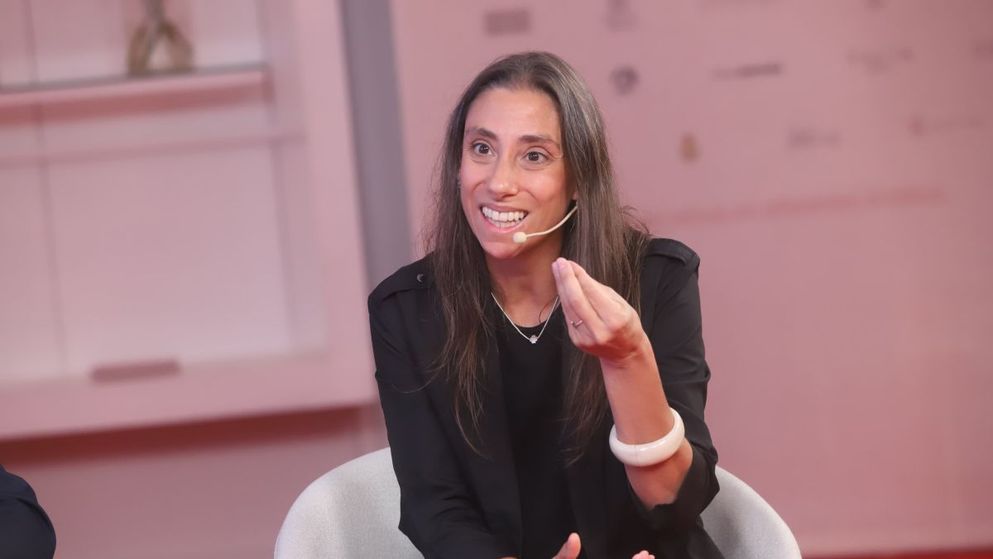 Marina Arias, de Sistema B Argentina. Marina Arias, de Sistema B Argentina.