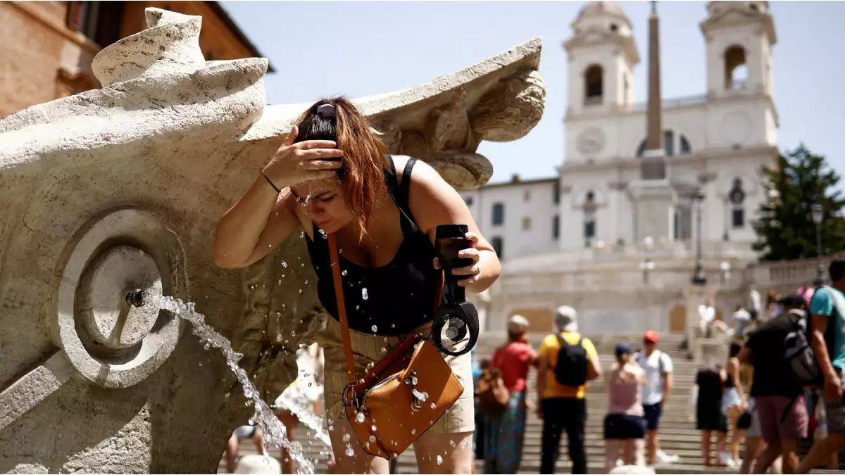 While the cold hits Argentina, Europe burns under an intense heat wave