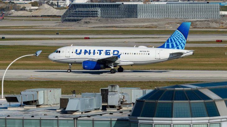 Incidente durante un vuelo de United Airlines.