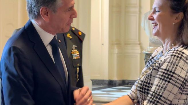 Diana Mondino y Anotny Blinken pusieron la firma para afianzar los vínculos entre Estados Unidos y Argentina.