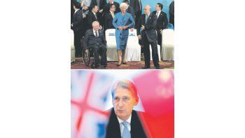 Postales. Del G-20 en China. Dos protagonistas: Christine Lagarde, del FMI, y Philip Hammond, el nuevo ministro británico de Finanzas.