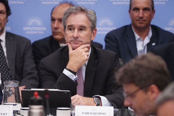 Pablo Quirno fue la voz cantante tras el nuevo préstamo del FMI ante el Congreso. Mucha de la información que dio fue parcializada. Por ignorancia y conveniencia, los legisladores decidieron no avanzar. Pablo Quirno fue la voz cantante tras el nuevo préstamo del FMI ante el Congreso. Mucha de la información que dio fue parcializada. Por ignorancia y conveniencia, los legisladores decidieron no avanzar.