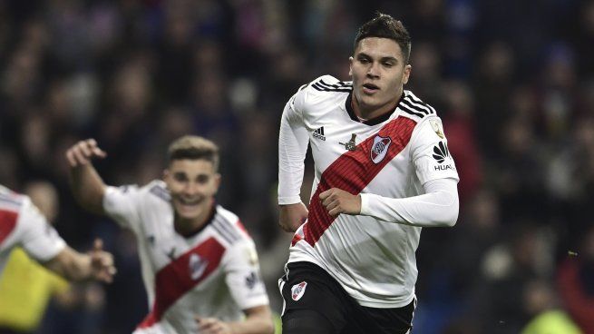 Vuelve. Juan Fernando Quintero regresa al fútbol argentino, pero esta vez a Racing.