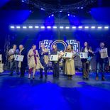 Raul Jalil presidió la inauguración del Festival Nacional e Internacional del Poncho.