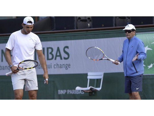 Toni Nadal anunció que dejará de viajar con su sobrino Rafael