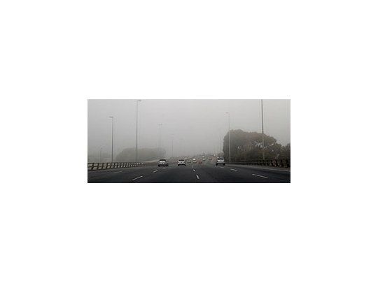 La niebla volvió a causar problemas en rutas bonaerenses