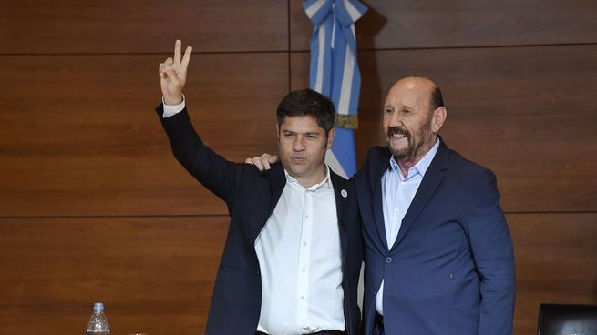 Axel Kicillof y GIldo Insfrán compartieron un acto en Formosa.