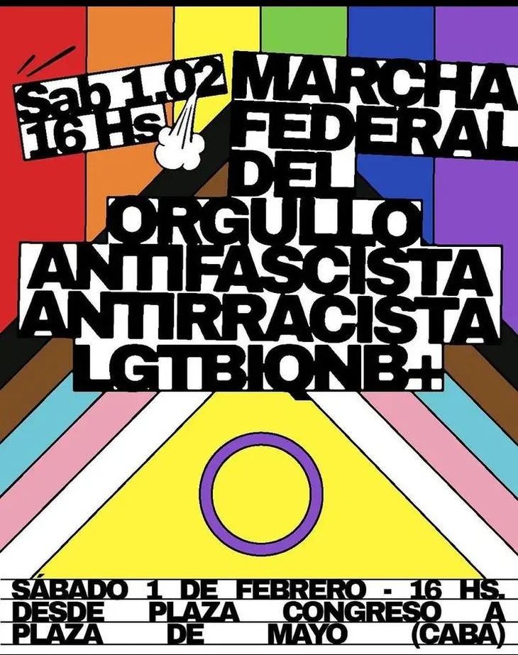El flyer en la marcha de la ciudad de Buenos Aires. El flyer en la marcha de la ciudad de Buenos Aires.