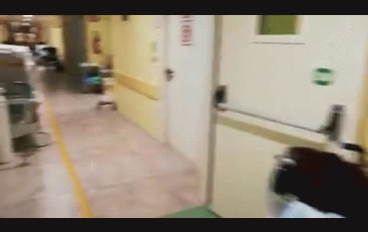 Las impactantes imágenes del hospital italiano