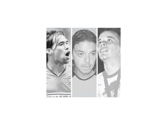 Federico Insúa, Marcelo Gallardo y Andrés D’Alessandro