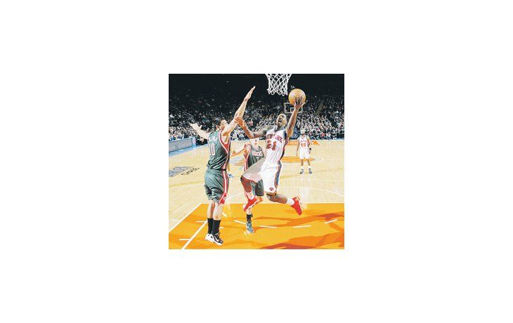El santafesino Carlos Delfino no cumplió una buena labor en la caída de los Bucks ante New York Knicks.