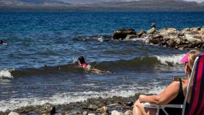 Las temperaturas altas en la Patagonia llegaron a romper récords.