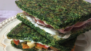 Primavera práctica: receta del tostado de espinaca relleno