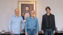 Emiliano Yacobitti, Juan Schiaretti y Martín Losteau.