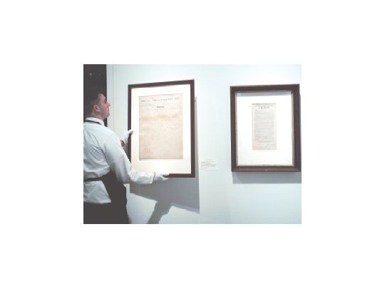 Los escritos que serán subastados la semana próxima son del expresidente Abraham Lincoln y fueron determinantes durante la abolición de la esclavitud.