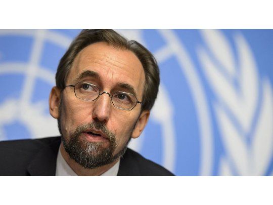 El alto comisionado de Naciones Unidas para los Derechos Humanos, Zeid Raad Al Hussein.