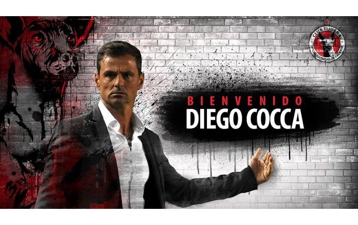 Así anunció el Xolos de Tijuana a Cocca en su cuenta oficial de Twitter.