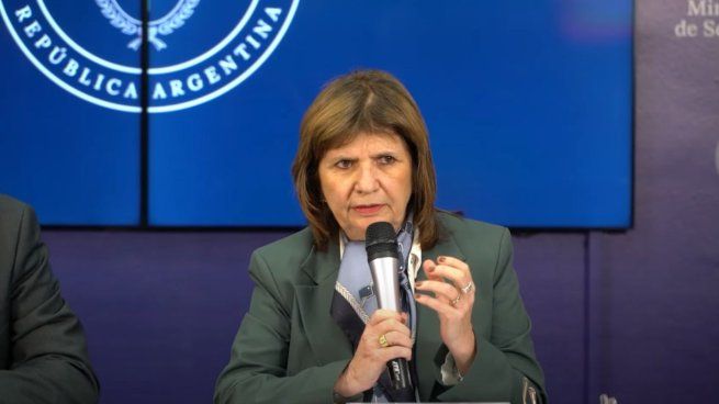 En el anuncio, Bullrich apuntó directamente contra la organización criminal y la vínculo con el régimen de Maduro.