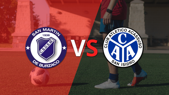 Argentina - Primera B: San Martín Burzaco vs Acassuso Fecha 9