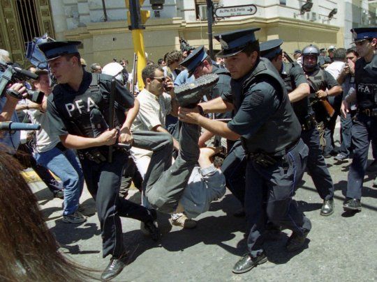 Rechazan pedido de prescripción por la represión del 19 y 20 de diciembre de 2001.