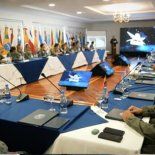 Fuerza Aérea brasileña durante la reunión de planificación del Ejercicio Cooperación XI a principios de marzo. Fuerza Aérea brasileña durante la reunión de planificación del Ejercicio Cooperación XI a principios de marzo.