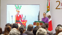 Claudia Sheinbaum en el Segundo Informe de Gobierno.