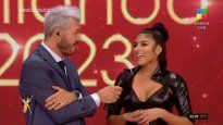 Anabel Sánchez tuivo un auspicioso debut en la pista del Bailando.&nbsp;