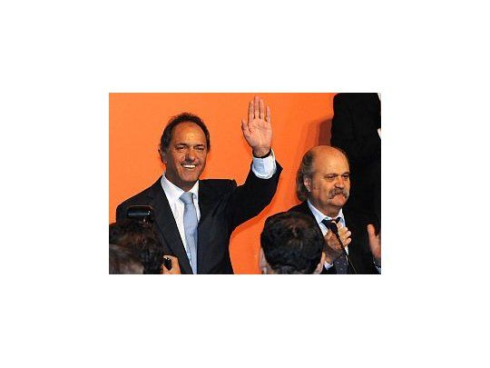 Daniel Scioli y Alejandro Granados