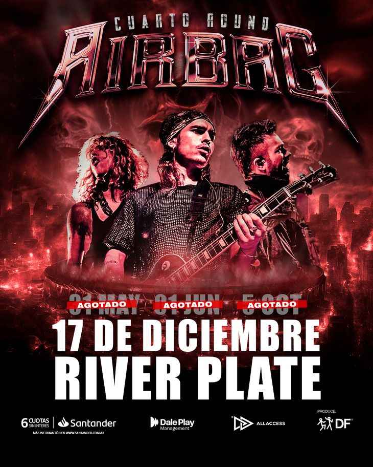 Airbag Anunci Un Nuevo Show En River Plate Cu ndo Y D nde Conseguir 