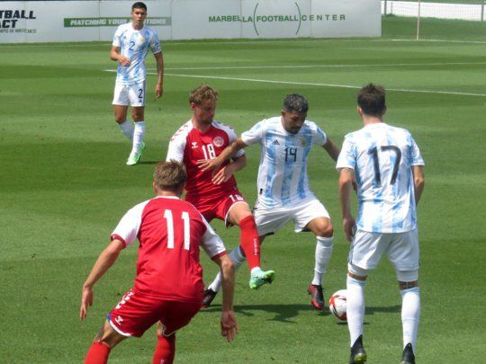 La selección argentina sub 23 empezó su preparación para los Juegos Olímpicos.