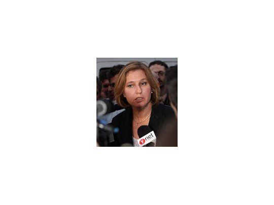 Livni buscará la formación de un nuevo gobierno