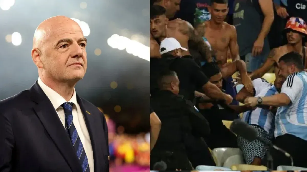 Infantino, after incidents at the Maracaná: “Violence is totally unacceptable”