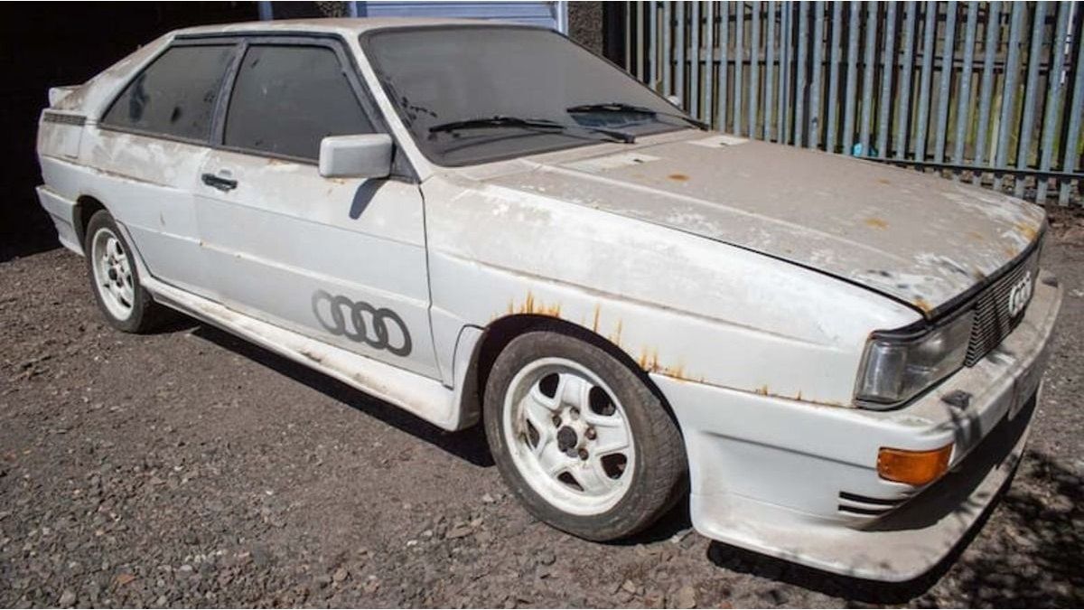The enigma of an Audi Quattro Turbo: a treasure hidden for almost three decades
