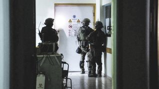 Operativo. Netanyahu celebró la entrada de sus fuerzas en el hospital tras días de cerco.