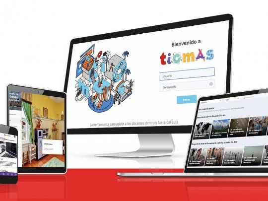 Ticmas es unasolución integral para la educación que acompaña a estudiantes, docentes einstitucioneseducativas en la transformación digital.