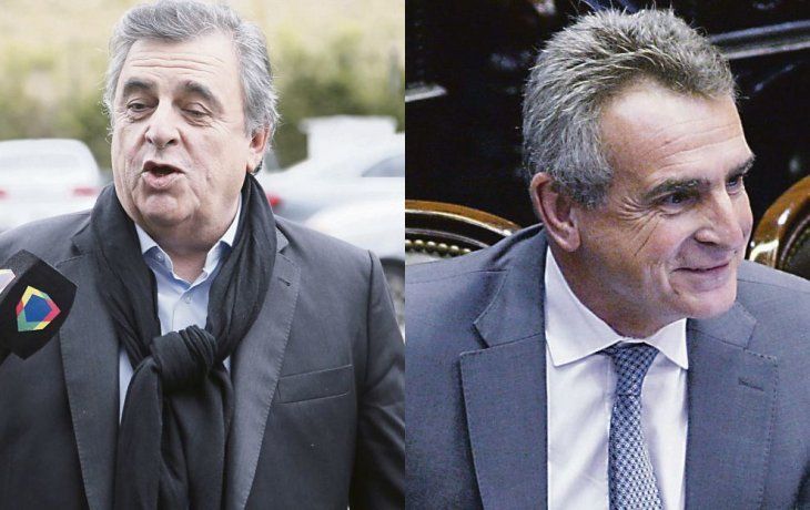 Mario Negri y&nbsp;Agustín Rossi.