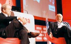 Héctor Méndez y Hugo Biolcati, protagonistas de un acercamiento, aún difícil y largamente demorado, entre industria y campo