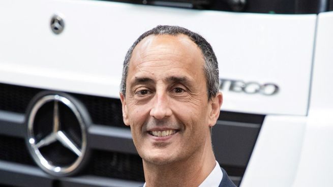 Raúl Barcesat, presidente de Mercedes-Benz Camiones y Buses.