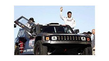 Al Attiyah debió retirarse del Dakar por problemas mecánicos.