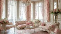 La moda chic vuelve a instalarse y el color conocido cómo rosa viejo predomina en la decoración de interiores.&nbsp;