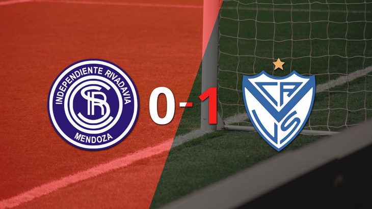 Francisco Pizzini le dio la victoria a Vélez ante Independiente Riv. (M)