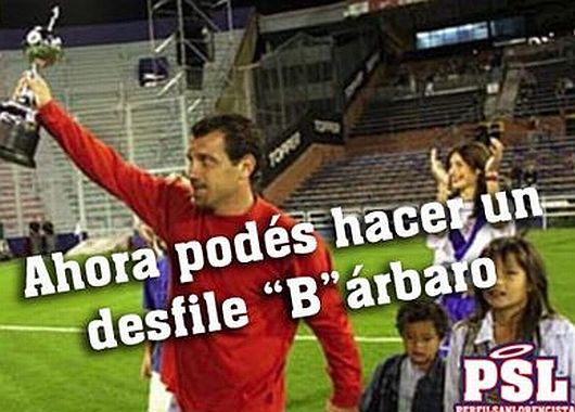 San Lorenzo se burló de Huracán con los tradicionales afiches (foto 6)