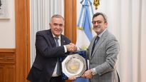 Osvaldo Jaldo, gobernador de Tucumán, recibió a Martín Rappallini