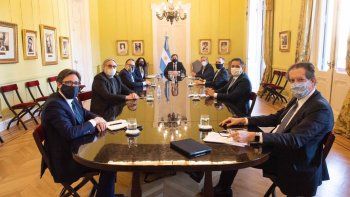 El gabinete de comercio exterior hizo su debut este lunes en Casa Rosada.
