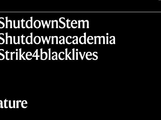 En un in&eacute;dito editorial, la revista Nature admiti&oacute; colaborar con prejuicios racistas.