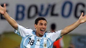 maxi rodriguez: argentina esta en el peloton de los candidatos