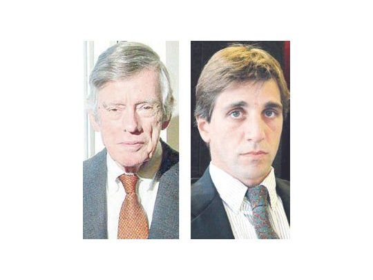 Thomas Griesa  y Luis Caputo.