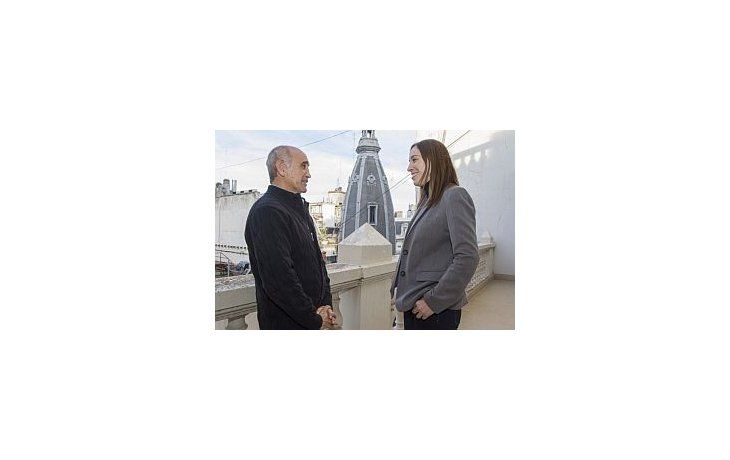 Daniel Salvador y María Eugenia Vidal