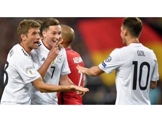 Alemania ganó sus ocho partidos, convirtió 35 goles y le marcaron tan sólo dos.